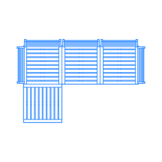 Furniture Outdoor Lounge Ikea Nammaro Modular Sofa 4 Seat Corner Ottoman Sketch Drawing Svg, Free Vectors File